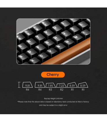 AKKO Clavier de jeu sans fil ANSI MOD68-HE à 8000 Hz
