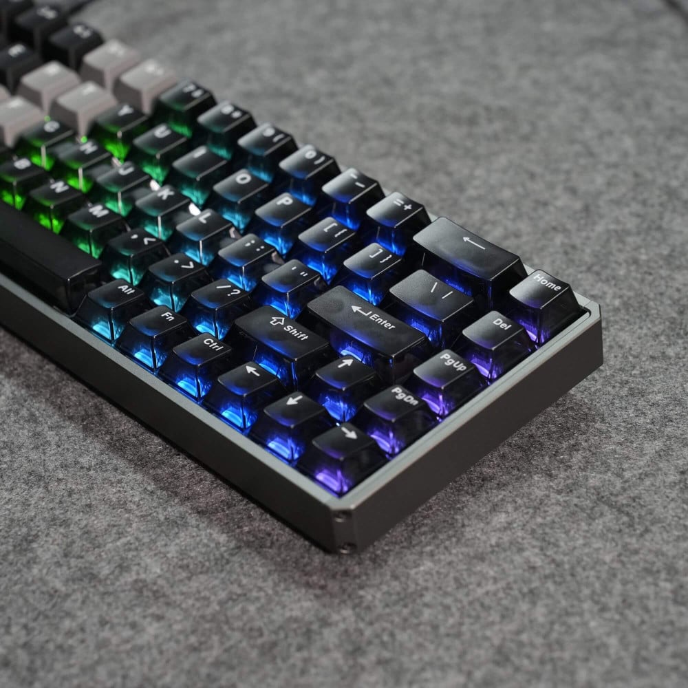 AKKO MOD68-HE Wireless Gradient Hybrid Black Transparent