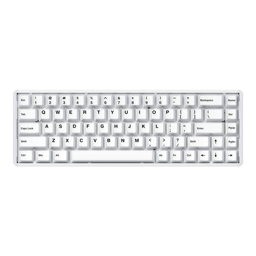 AKKO MOD68-HE Wired Misty White ANSI Gaming Tastatur 8000Hz