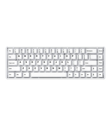 AKKO MOD68-HE Clavier de gaming ANSI blanc brumeux 8000Hz