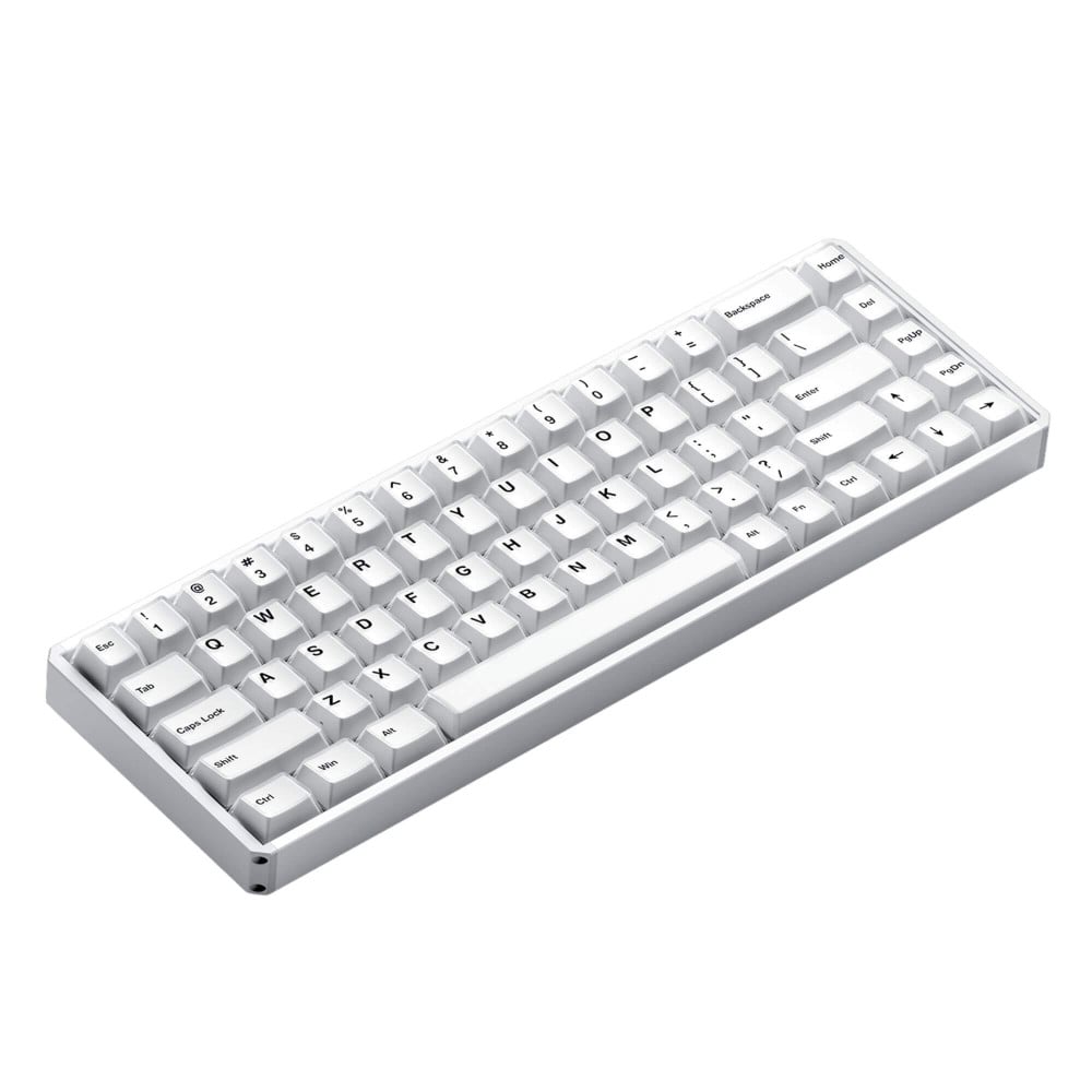 AKKO MOD68-HE Clavier de gaming ANSI blanc brumeux 8000Hz