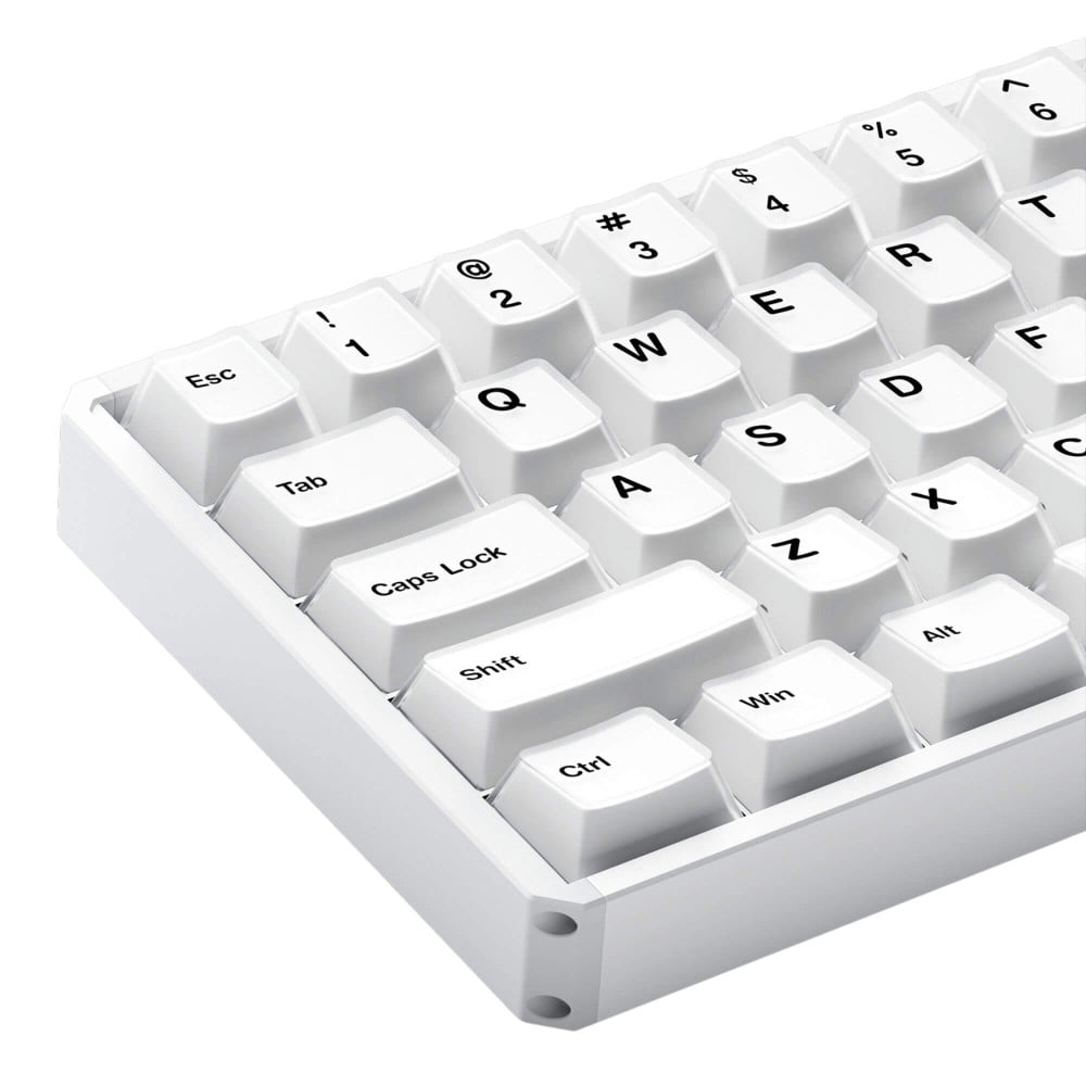 AKKO MOD68-HE Clavier de gaming ANSI blanc brumeux 8000Hz