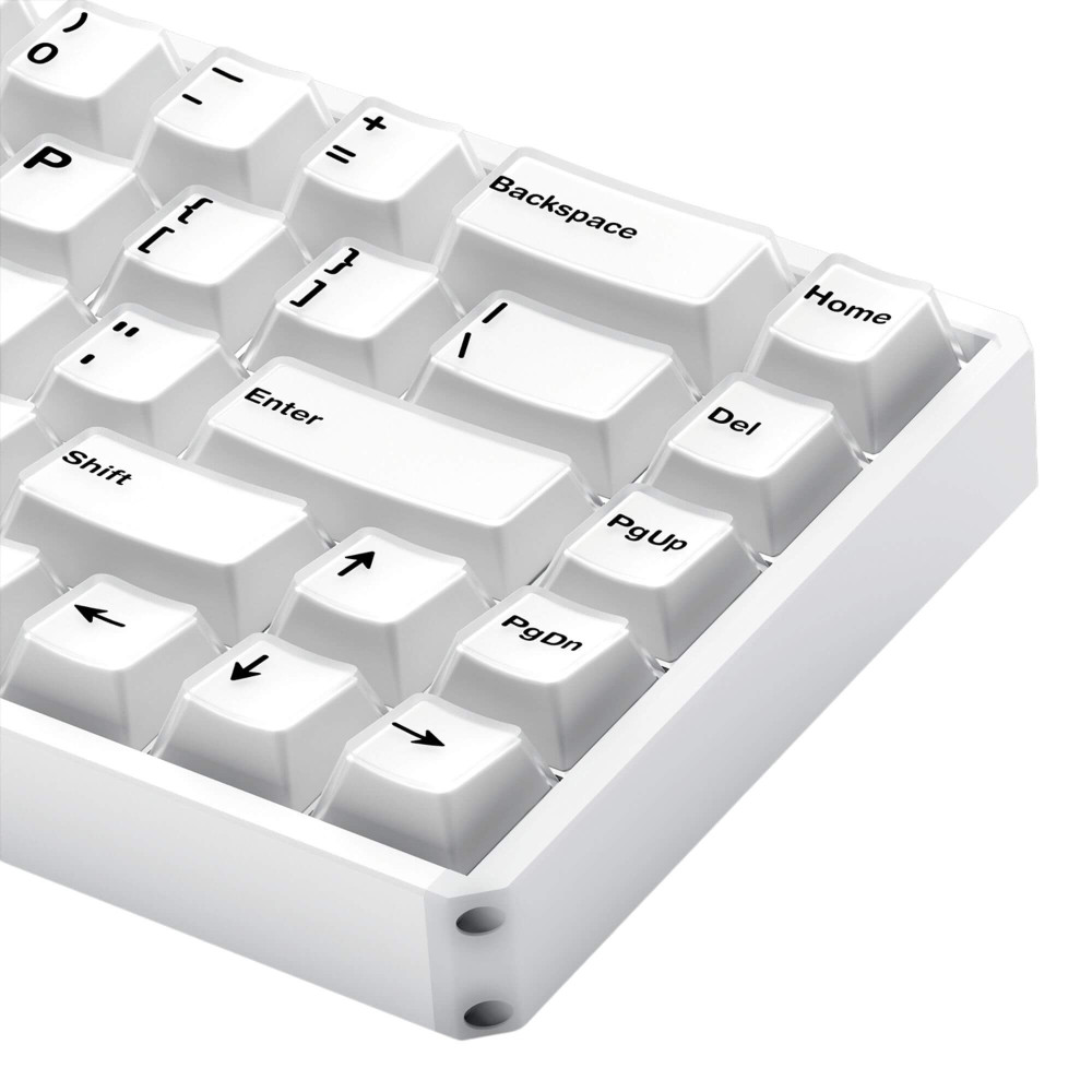 AKKO MOD68-HE Clavier de gaming ANSI blanc brumeux 8000Hz