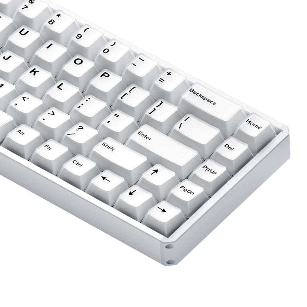 AKKO MOD68-HE Clavier de gaming ANSI blanc brumeux 8000Hz