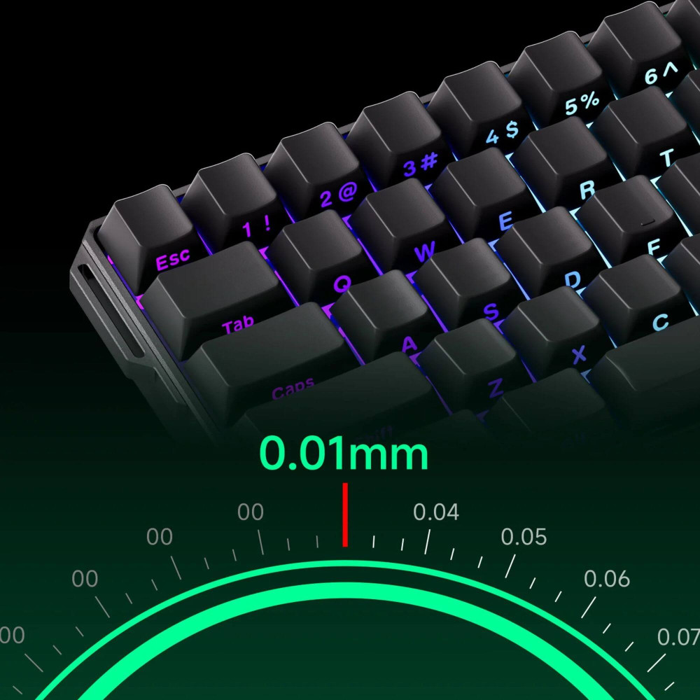 MONSGEEK FUN60 Ultra-ST Clavier de gaming sans fil ANSI 8K