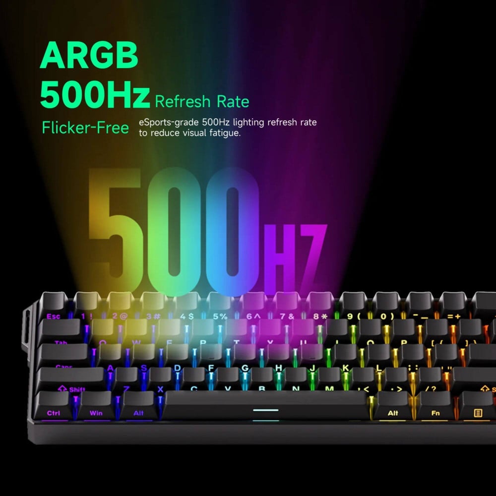 MONSGEEK FUN60 Ultra-ST Wireless ANSI Gaming Keyboard 8K