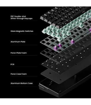 MONSGEEK FUN60 Pro-ST Wireless 16K ANSI Gaming Keyboard