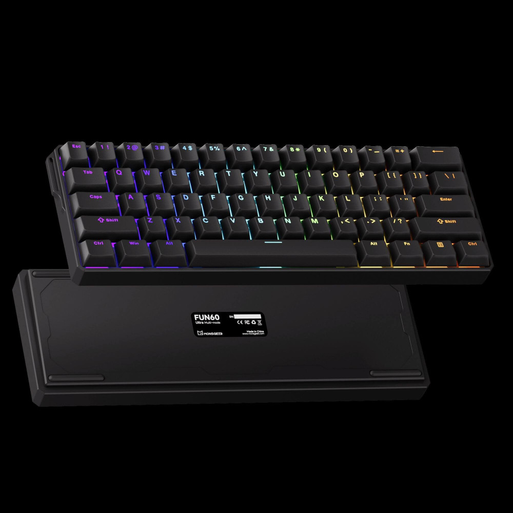 MONSGEEK FUN60 Ultra-ST Clavier de gaming sans fil ANSI 8K