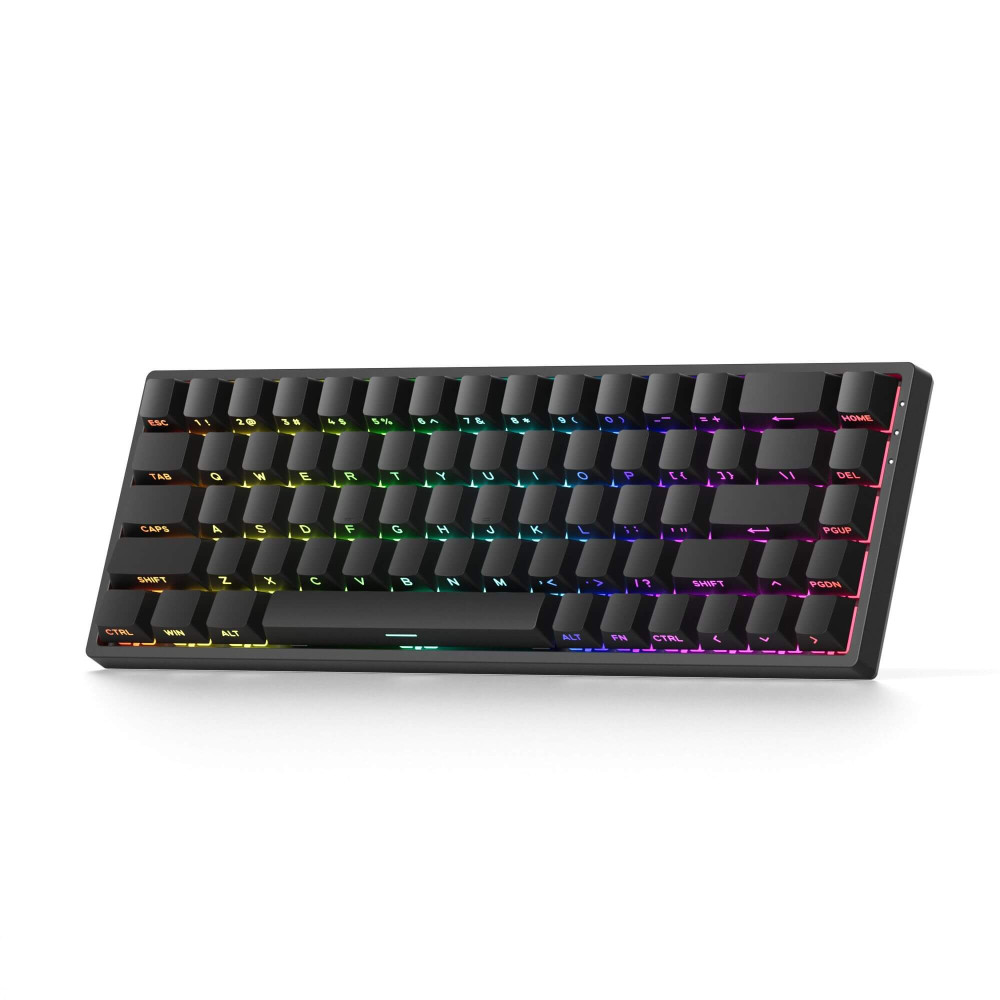 Clavier de jeu MONSGEEK FUN68 HE-ST filaire noir 8K à effet Hall