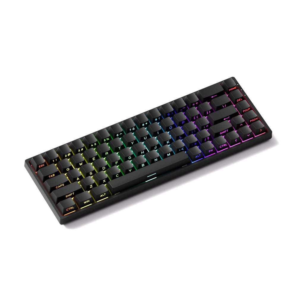 Clavier de jeu MONSGEEK FUN68 HE-ST filaire noir 8K à effet Hall