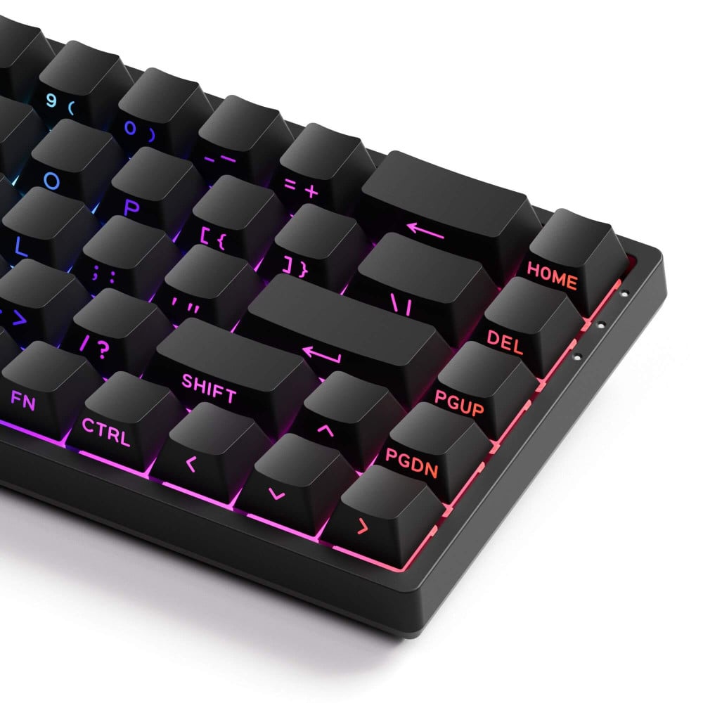MONSGEEK FUN68 HE-ST Wired Black 8K Hall Effect Gaming Keyboard
