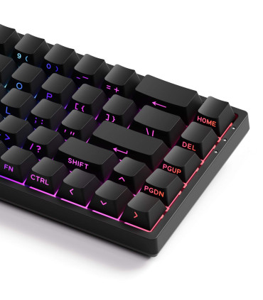 Clavier de jeu MONSGEEK FUN68 HE-ST filaire noir 8K à effet Hall