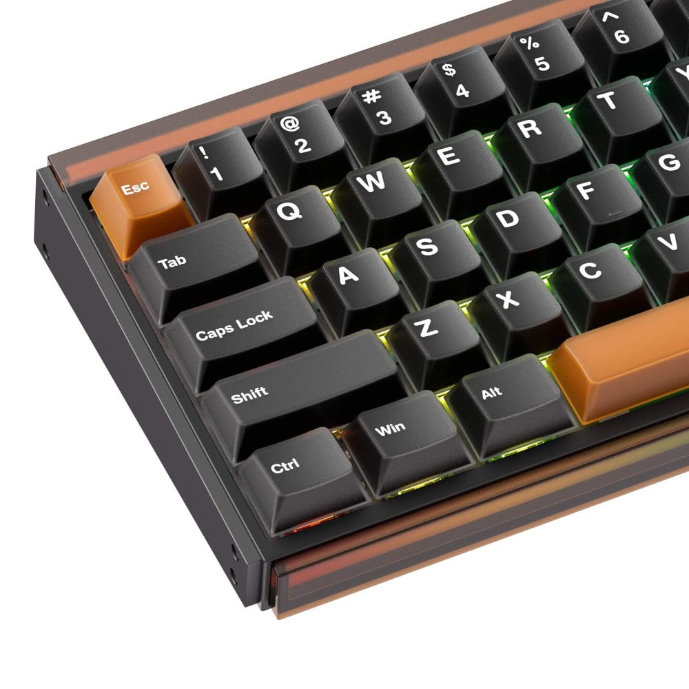 AKKO RAY68-HE Wireless Black ANSI | Hall Effect Gaming Keyboard