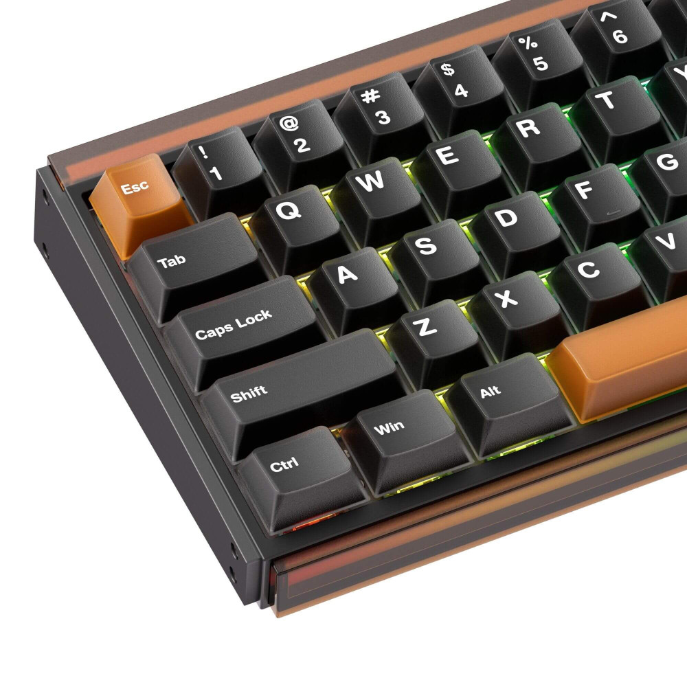 AKKO RAY68-HE sans fil ANSI noir | Clavier de jeu à effet Hall