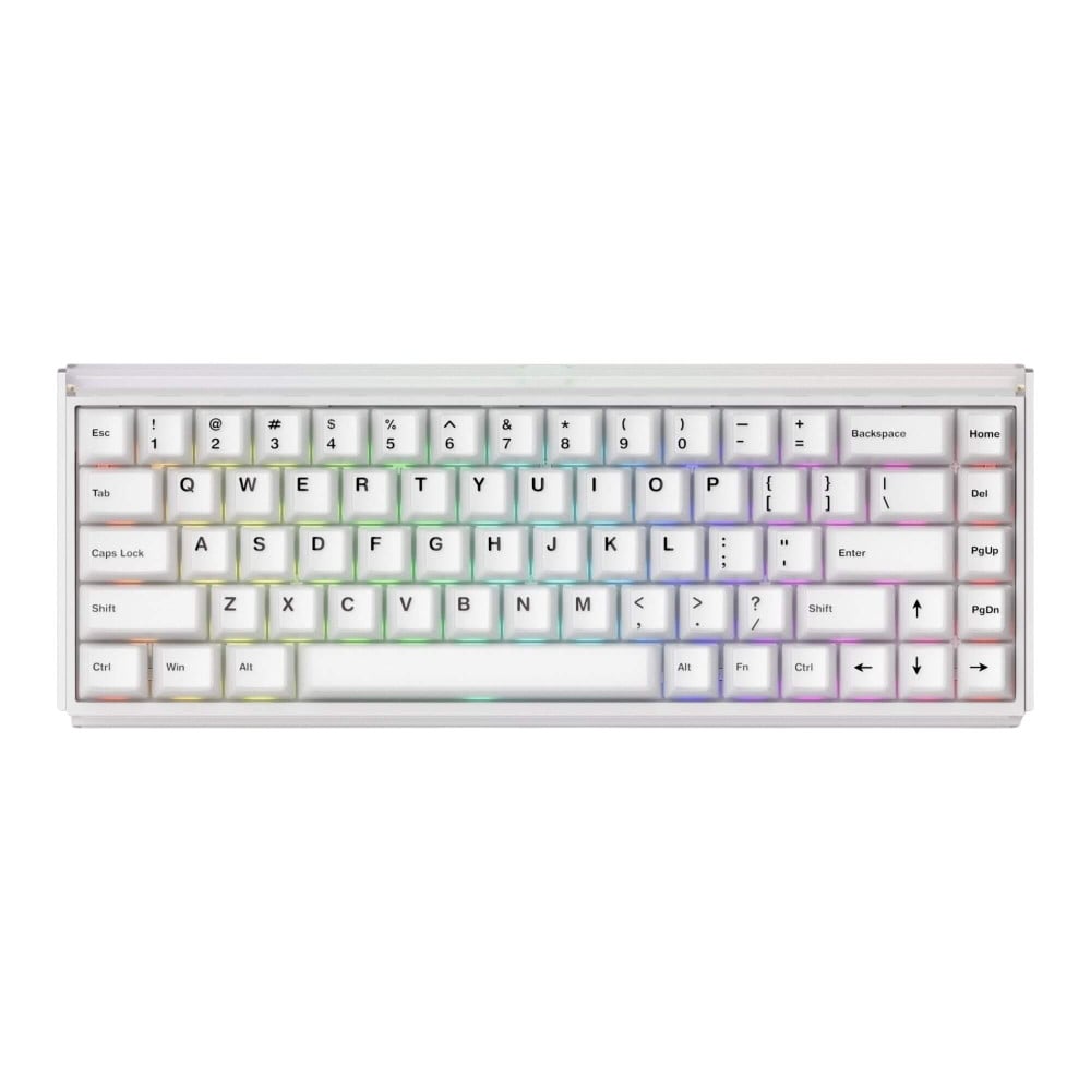 AKKO RAY68-HE Wireless White ANSI | Hall Effect Gaming Keyboard