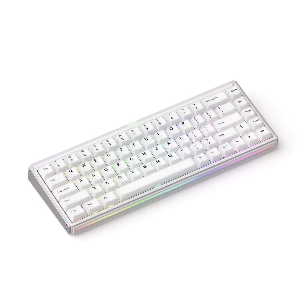AKKO RAY68-HE Wireless White ANSI | Hall Effect Gaming Keyboard