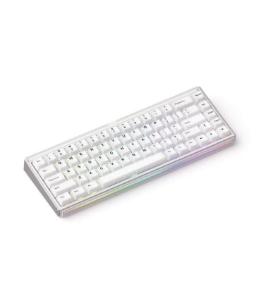 AKKO RAY68-HE Wireless White ANSI | Hall Effect Gaming Keyboard