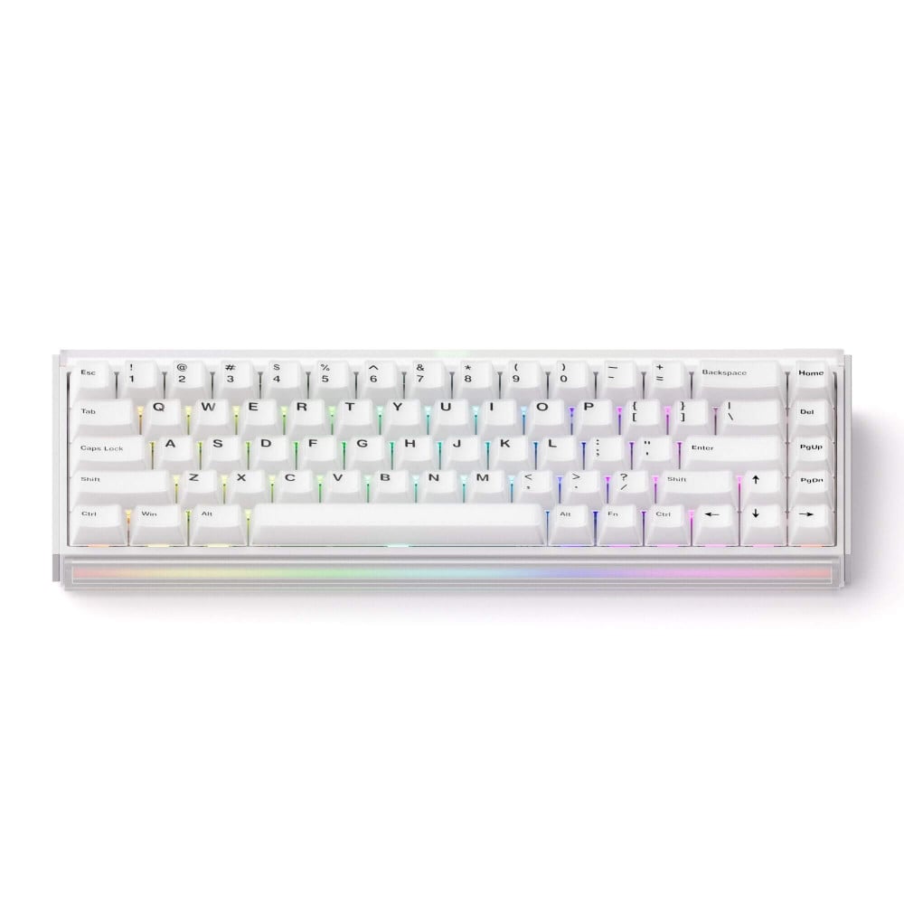 AKKO RAY68-HE Wireless White ANSI | Hall Effect Gaming Keyboard