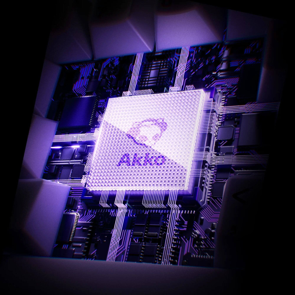 AKKO RAY68-HE Wireless White ANSI | Hall Effect Gaming Keyboard