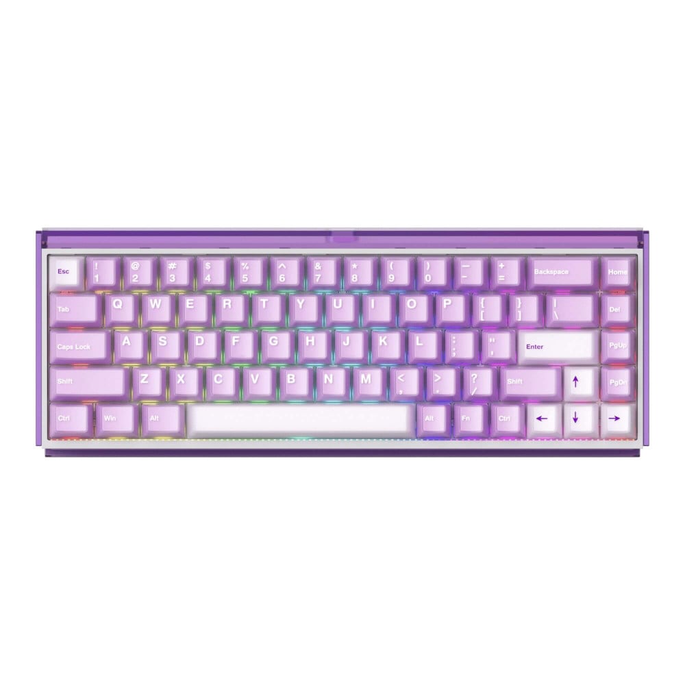 AKKO RAY68-HE Wireless White ANSI | Hall Effect Gaming Keyboard