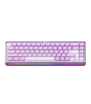 AKKO RAY68-HE sans fil ANSI blanc | Clavier de jeu à effet Hall