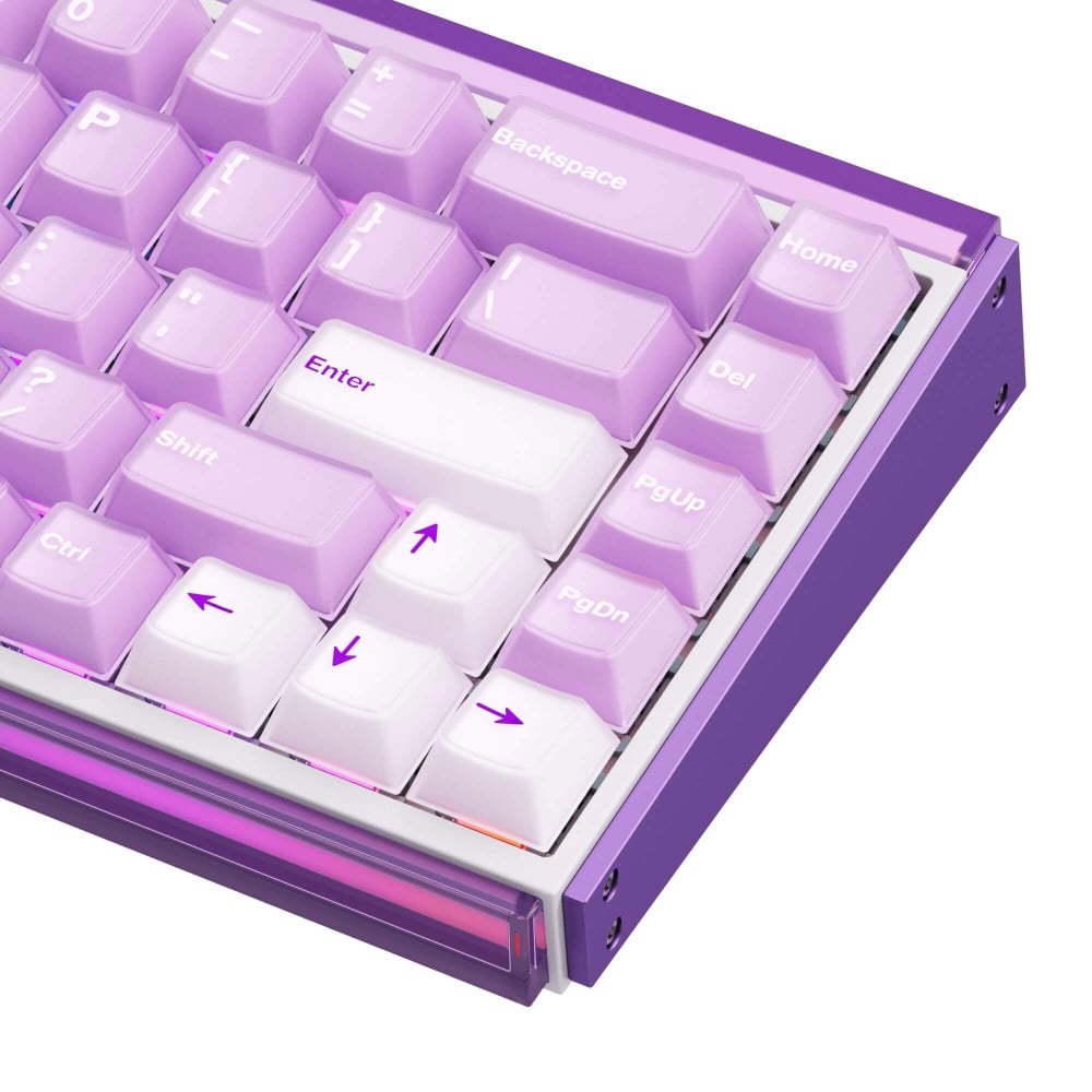 AKKO RAY68-HE Wireless White ANSI | Hall Effect Gaming Keyboard