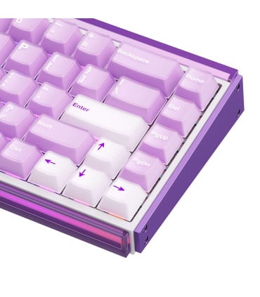AKKO RAY68-HE Wireless White ANSI | Hall Effect Gaming Keyboard