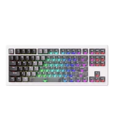 AKKO 5087 V3-HE sans fil ANSI – Clavier à effet Hall 8000 Hz blanc