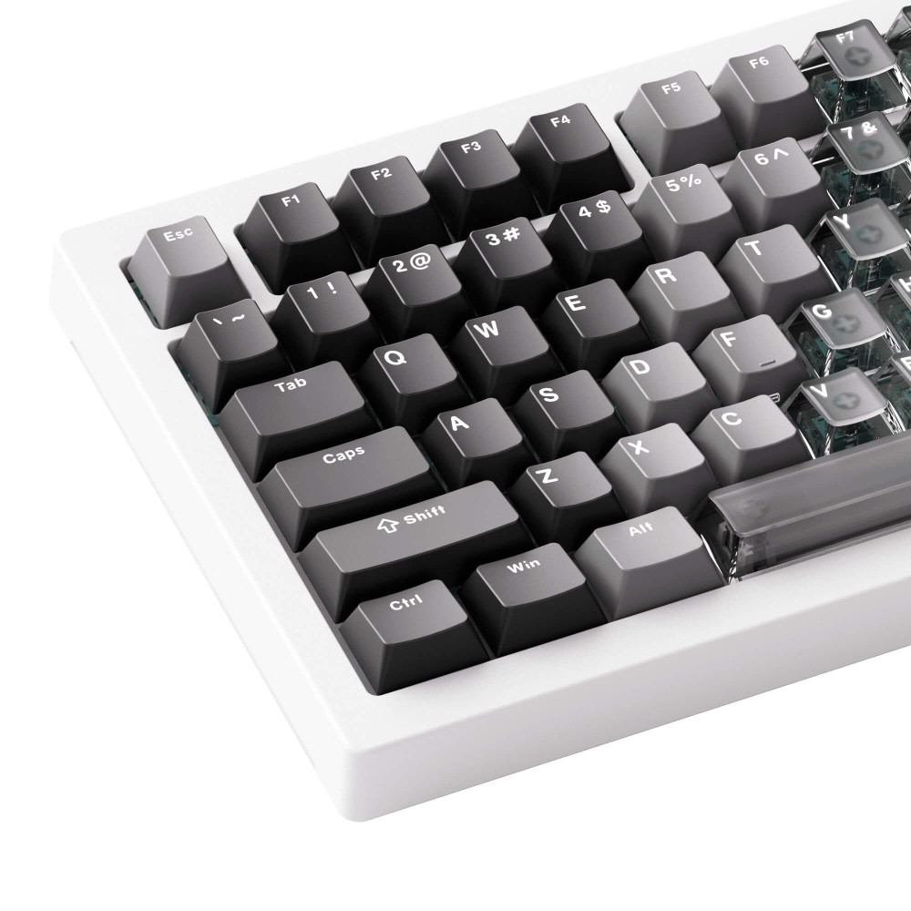 AKKO 5087 V3-HE sans fil ANSI – Clavier à effet Hall 8000 Hz blanc