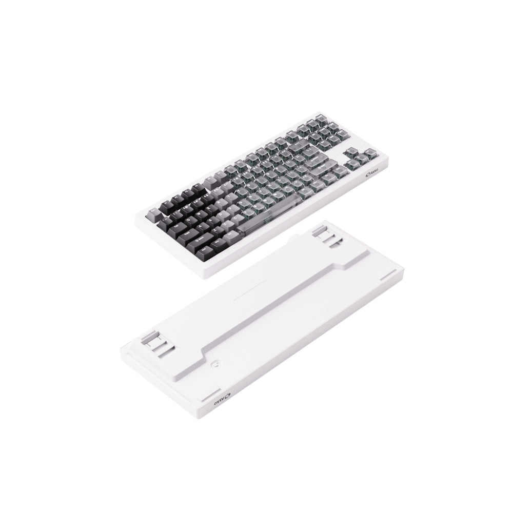 AKKO 5087 V3-HE sans fil ANSI – Clavier à effet Hall 8000 Hz blanc