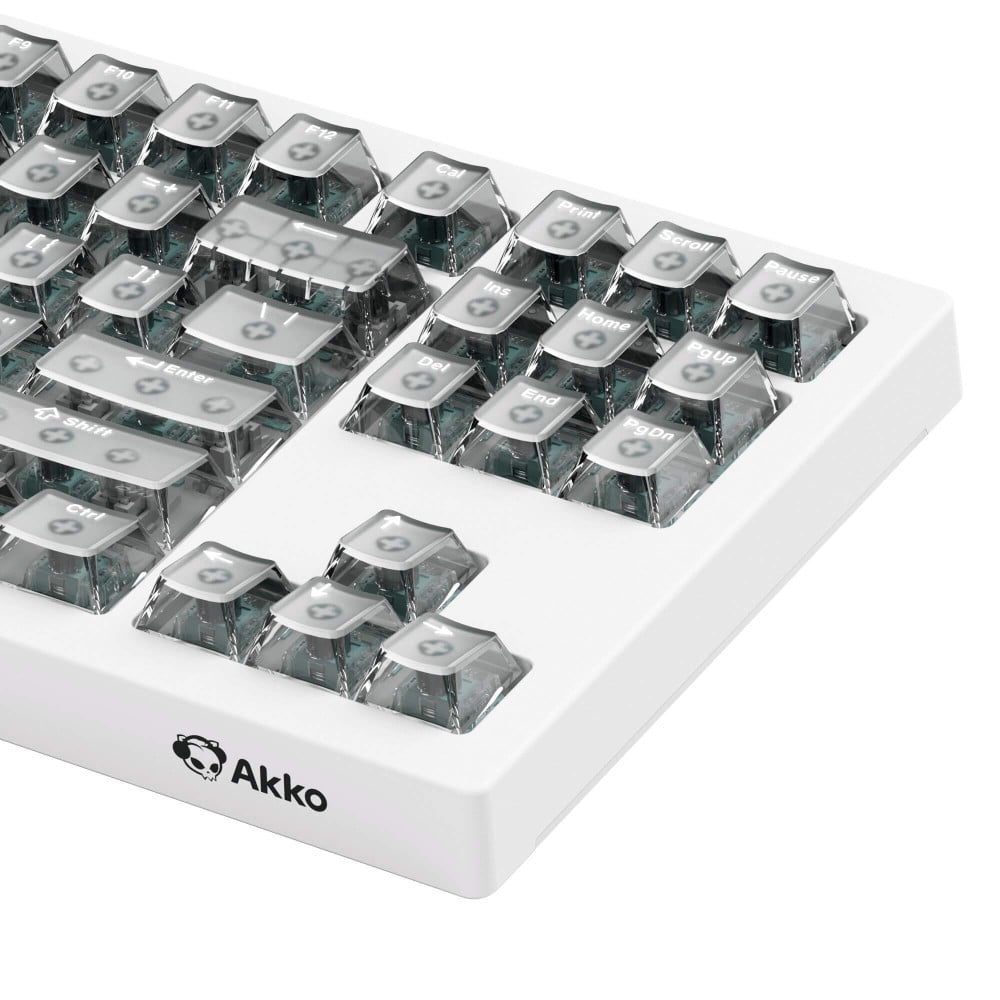 AKKO 5087 V3-HE Wireless ANSI – 8000 Hz Hall Effect Keyboard White