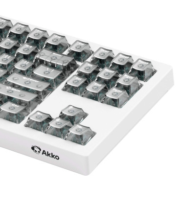 AKKO 5087 V3-HE Wireless ANSI – 8000 Hz Hall Effect Keyboard White