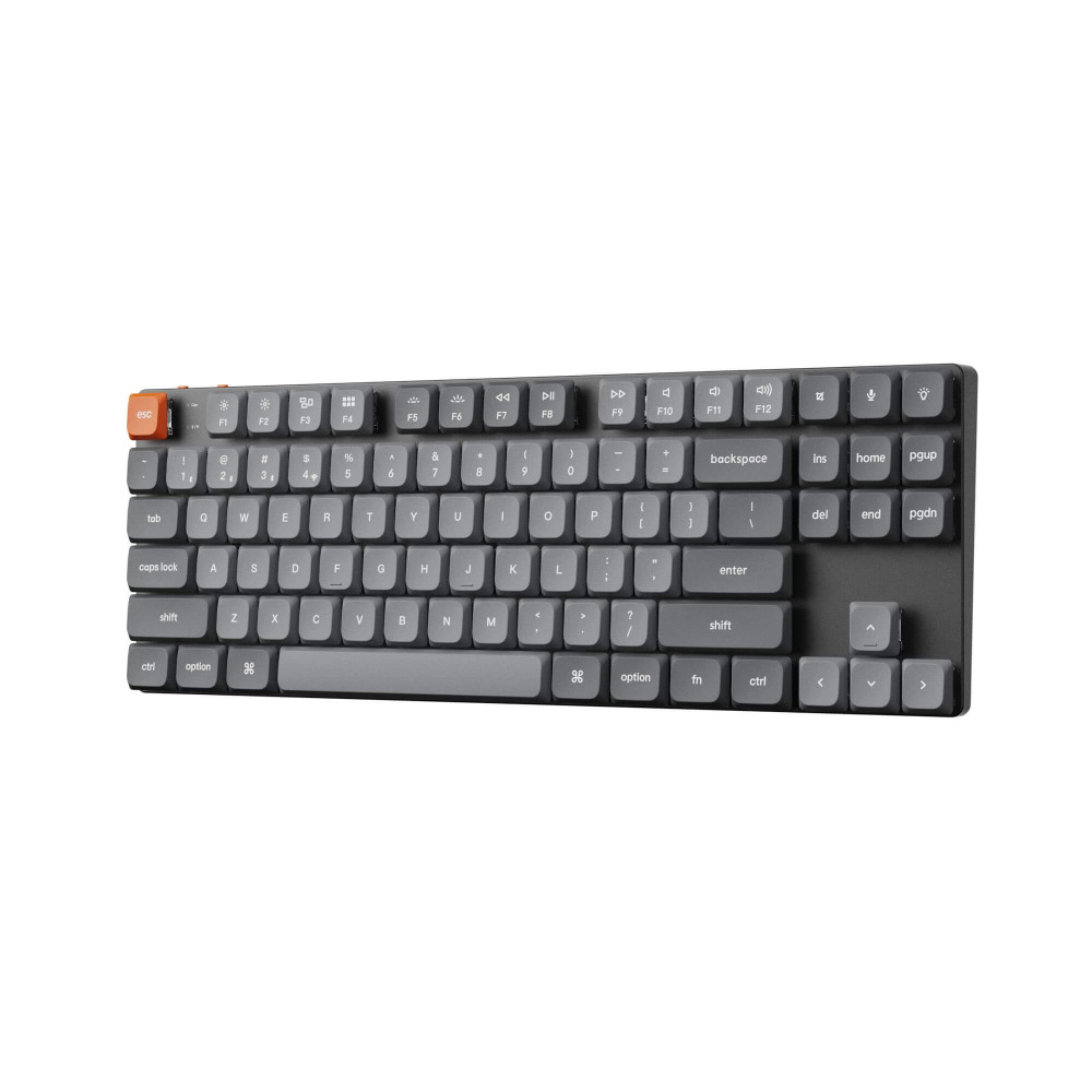 Keychron K1 Max Red RGB ANSI-US | Clavier TKL sans fil à profil bas