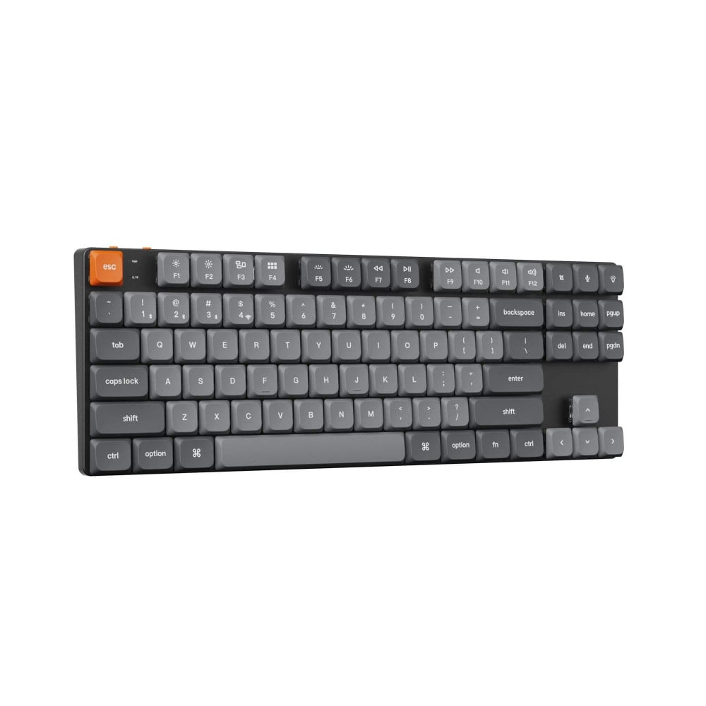 Keychron K1 Max Red RGB ANSI-US | Clavier TKL sans fil à profil bas