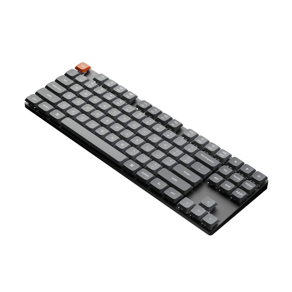 Keychron K1 Max Red RGB ANSI-US | Clavier TKL sans fil à profil bas
