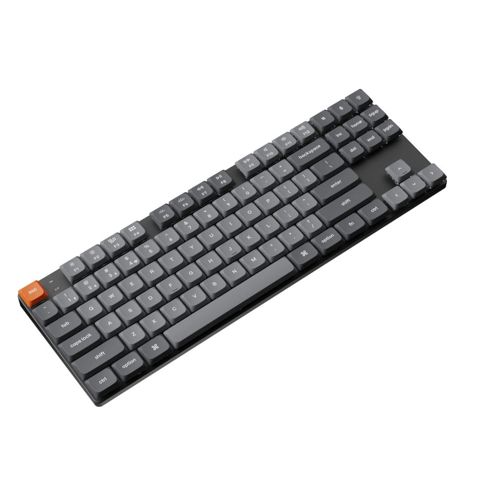 Keychron K1 Max Red RGB ANSI-US | Clavier TKL sans fil à profil bas