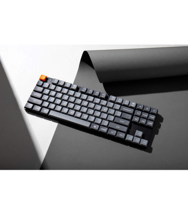 Keychron K1 Max Red RGB ANSI-US | Clavier TKL sans fil à profil bas