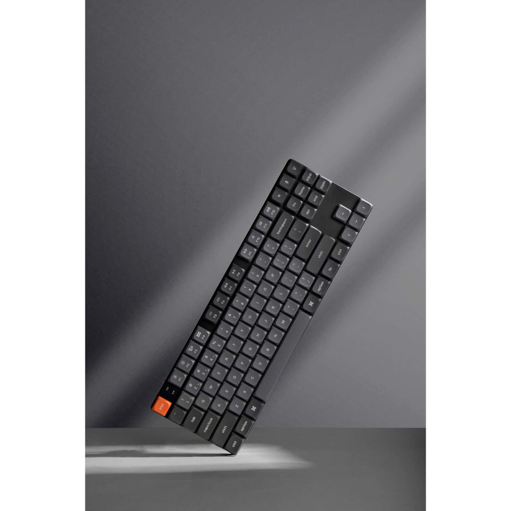 Keychron K1 Max Red RGB ANSI-US | Clavier TKL sans fil à profil bas