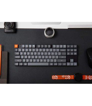 Keychron K1 Max Red RGB ANSI-US | Clavier TKL sans fil à profil bas