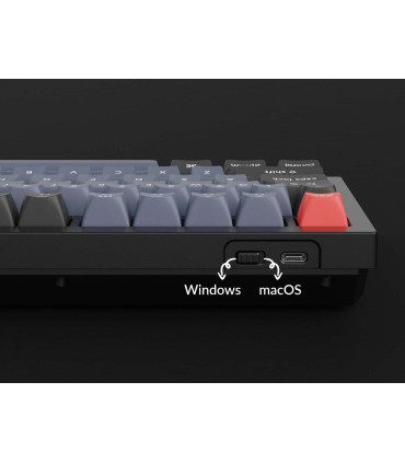 Keychron Q1 Blue QMK Brown Switch (ANSI) w/Knob