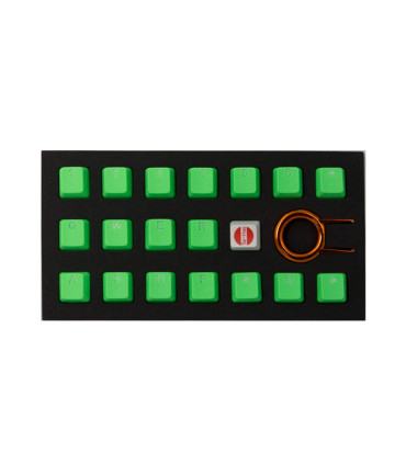 Tai-Hao Ensemble de capuchon en caoutchouc à 18 touches vert néon