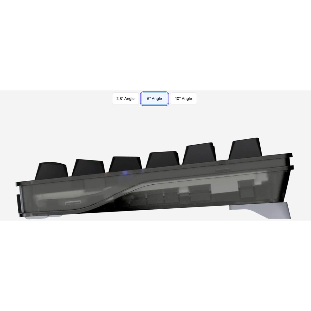 Wooting 80HE US-ANSI Linear60 ARM Hall-Effect Gaming Tastatur