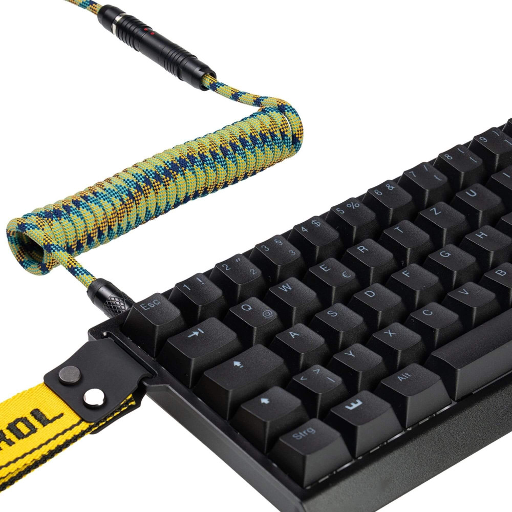 Wooting Detachable Cable Lekker | USB-C Coiled Cable