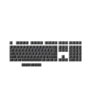 Wooting Double Shot PBT Keycaps ANSI/UK-ISO Black | studioCTRL