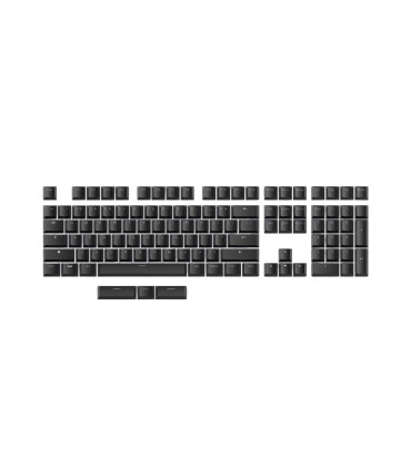 Wooting Keycaps PBT à double prise ANSI/UK-ISO Noir | studioCTRL