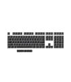 Wooting Double Shot PBT Keycap	ANSI/UK-ISO Split spacebar - Black