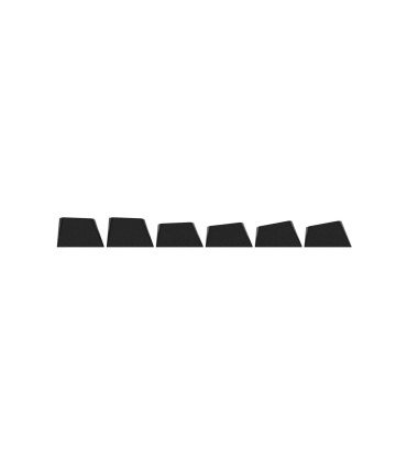 Wooting Double Shot PBT Keycaps ANSI/UK-ISO Black | studioCTRL
