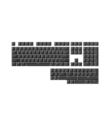 Wooting Double Shot PBT Keycaps ANSI/UK-ISO Black | studioCTRL