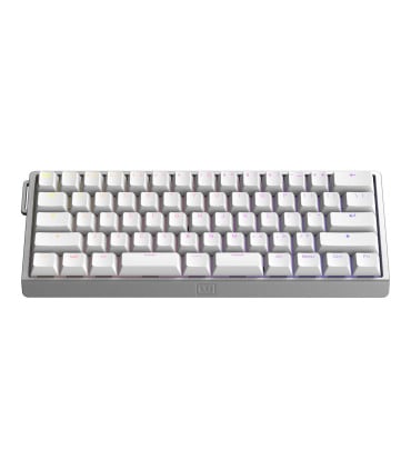 Wooting 60HE v2 Aluminium Silver ANSI Split Spacebar | 8K