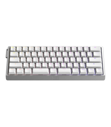 Wooting 60U v2 Aluminium Argenté ANSI Split Spacebar | 8K